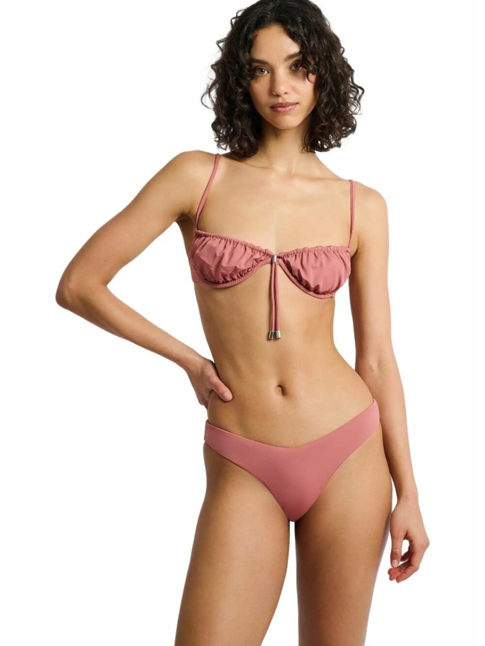 Onia Chiara Bikini BOTTOM ONLY - Clay Rose